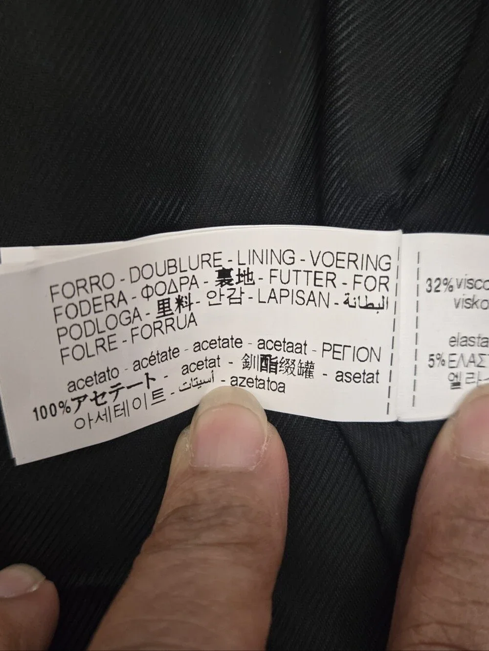 ZARA Heather Charcoal Grey Two-Button  Blazer